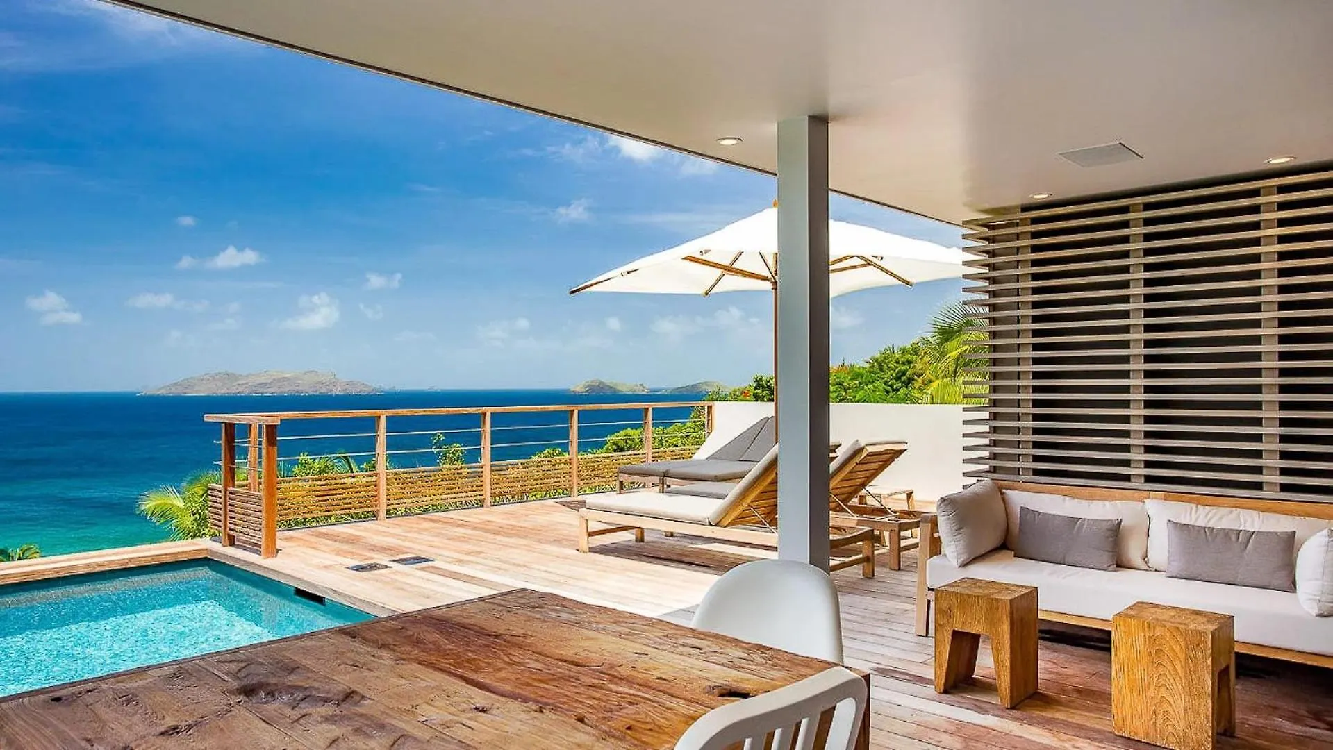 Four-Bedroom Sunset Villa with Infinity Pool Pointe Milou 0*,  Saint Barthelemy