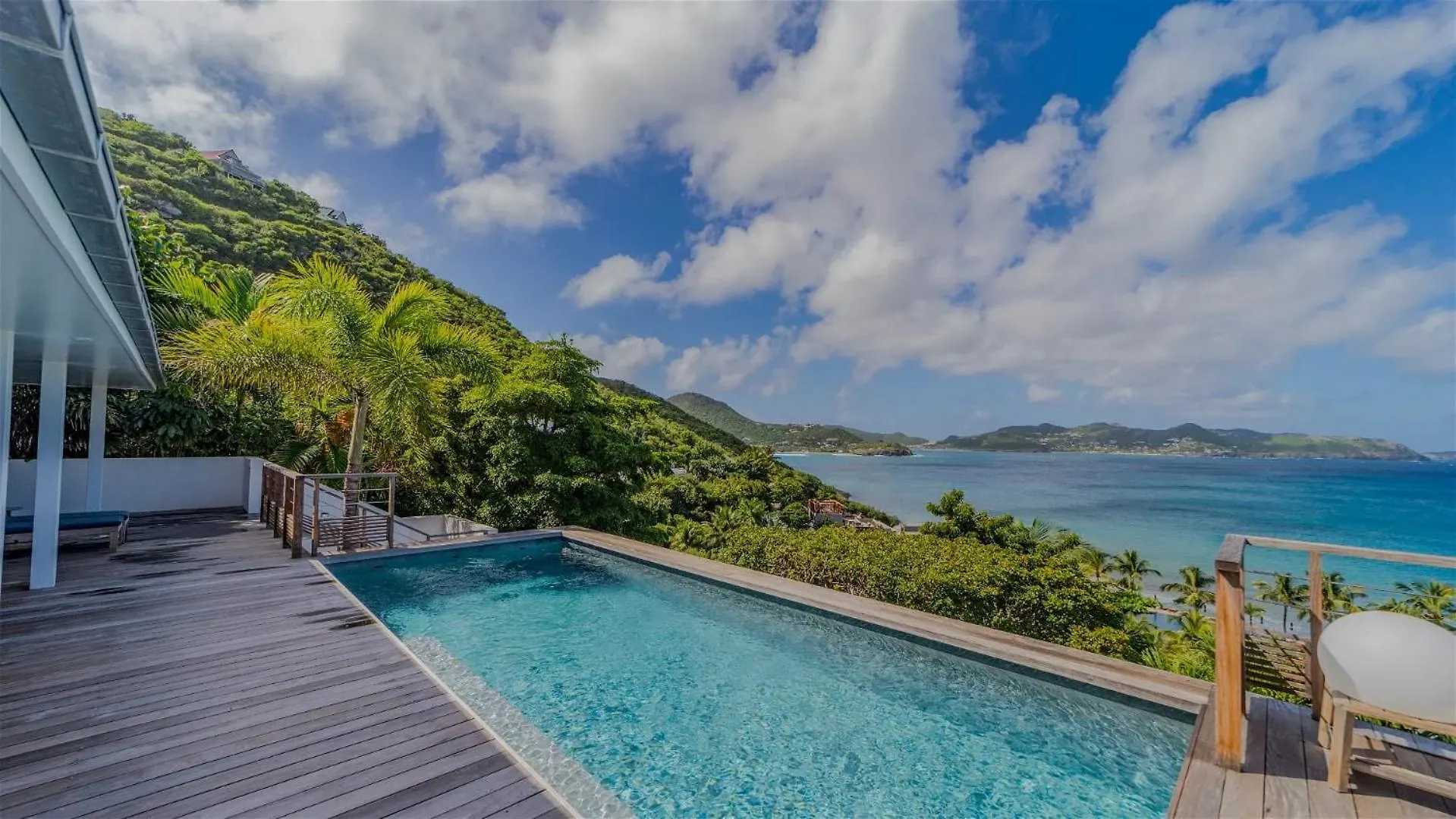 Four-Bedroom Sunset Villa with Infinity Pool Pointe Milou Saint Barthelemy
